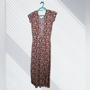 Sezane Multicolor Floral Maxi Dress